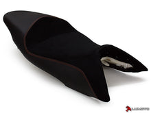 LUIMOTO Baseline Rider Seat Covers for the Aprilia SHIVER 750 (06-09)