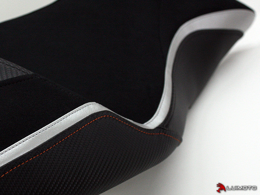 LUIMOTO Team Italia Rider Seat Covers for the Aprilia SHIVER 750 (06-09)