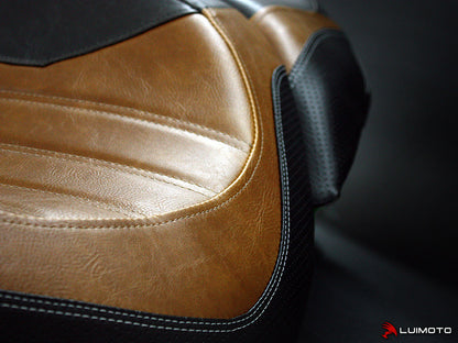 LUIMOTO (Sport Cruiser) Rider Seat Cover for the SUZUKI BOULEVARD M109R (2006+)
