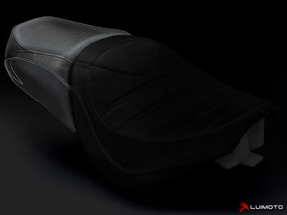 LUIMOTO (Sport Cruiser) Passenger Seat Cover for the SUZUKI BOULEVARD M109R (2006+)
