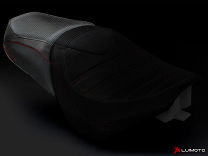 LUIMOTO (Sport Cruiser) Passenger Seat Cover for the SUZUKI BOULEVARD M109R (2006+)