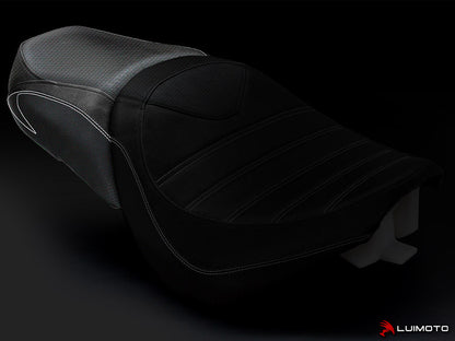 LUIMOTO (Sport Cruiser) Passenger Seat Cover for the SUZUKI BOULEVARD M109R (2006+)