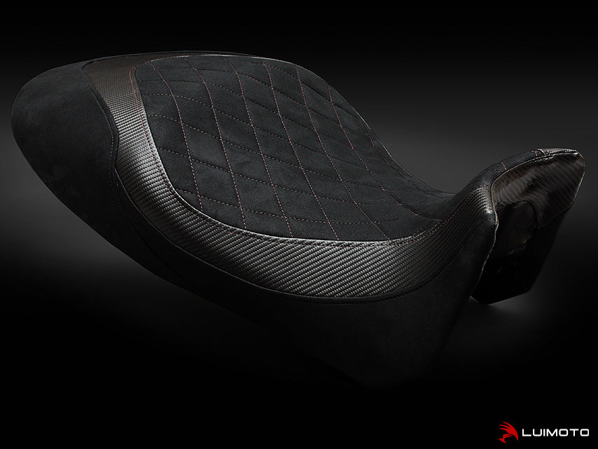 LUIMOTO Diamond Edition Rider Seat Cover for the DUCATI DIAVEL (11-14)