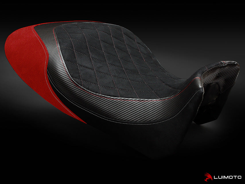 LUIMOTO Diamond Edition Rider Seat Cover for the DUCATI DIAVEL (11-14)