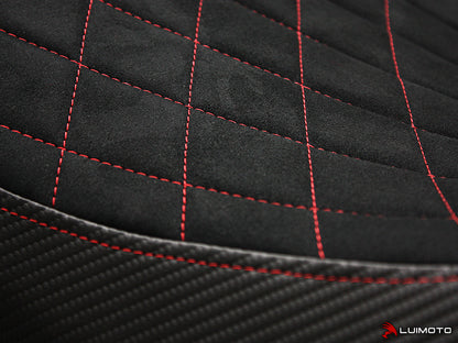 LUIMOTO Diamond Edition Rider Seat Cover for the DUCATI DIAVEL (11-14)