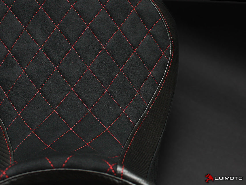 LUIMOTO Diamond Edition Rider Seat Cover for the DUCATI DIAVEL (11-14)