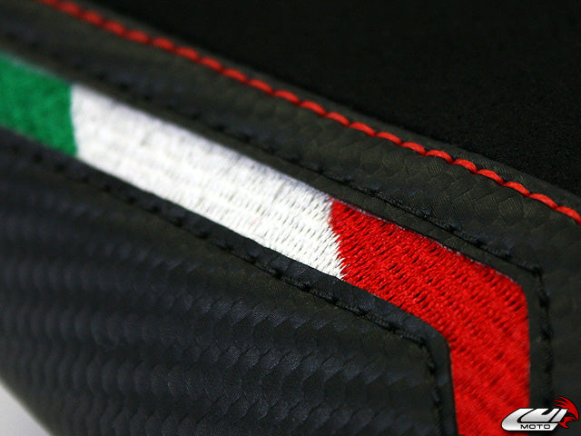 LUIMOTO Team Italia Suede Rider Seat Cover for the DUCATI 1198 / 1098 / 848 / Evo