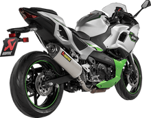 AKRAPOVIC Slip-On Line Muffler - Titanium - Ninja 7/Z7 Hybrid S-K4SO9-HRT