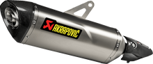 AKRAPOVIC Slip-On Line Muffler - Titanium - Ninja 7/Z7 Hybrid S-K4SO9-HRT