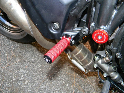 DBK Special Parts (Ducabike) Rider/Passenger Knurled Footpegs for the Ducati Panigale 1299/1199/959/899  Superleggera  848/1098/1198  Streetfighter  and Monster S2R/S4R/S4RS