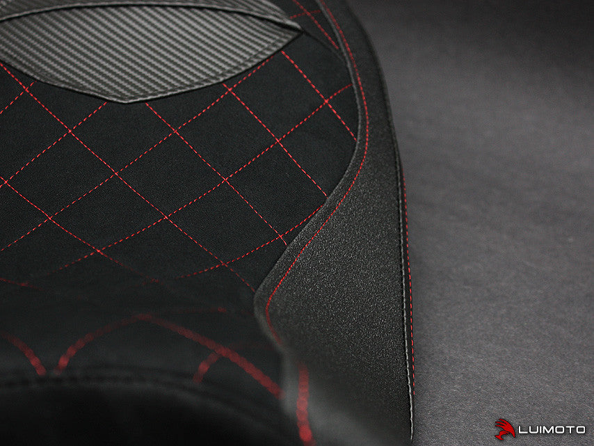 LUIMOTO (Diamond Edition) Seat Cover for the DUCATI Hypermotard / Hyperstrada 821 / 939