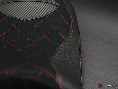 LUIMOTO (Diamond Edition) Seat Cover for the DUCATI Hypermotard / Hyperstrada 821 / 939