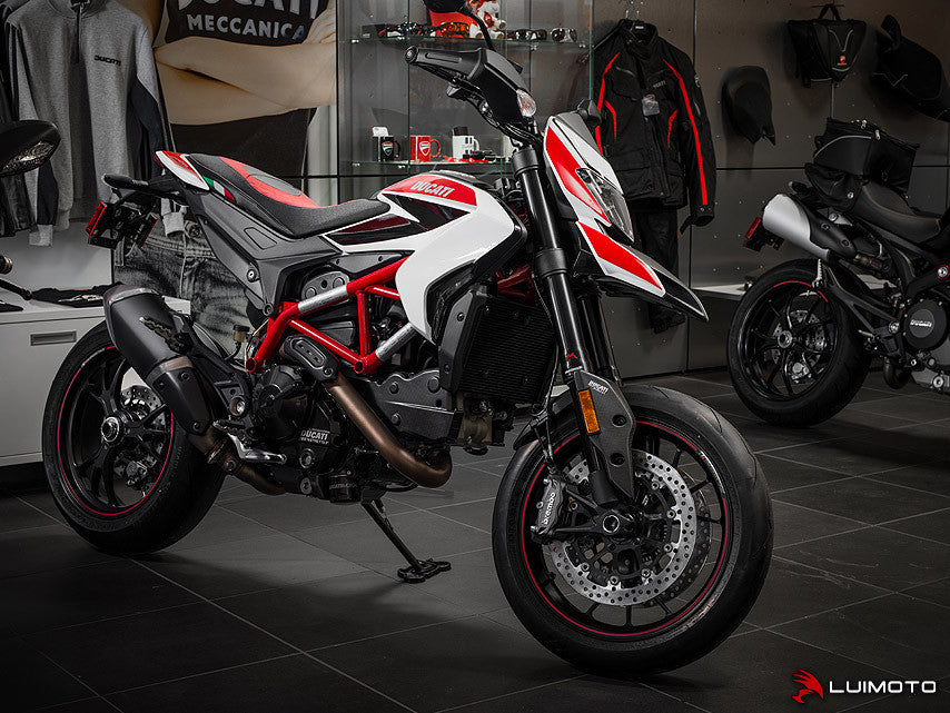 LUIMOTO (Diamond Edition) Seat Cover for the DUCATI Hypermotard / Hyperstrada 821 / 939