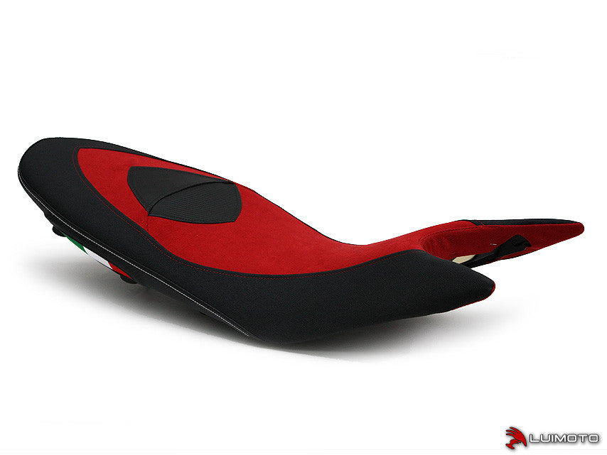 LUIMOTO (Team Italia) Seat Cover for the DUCATI Hypermotard / Hyperstrada 821 / 939