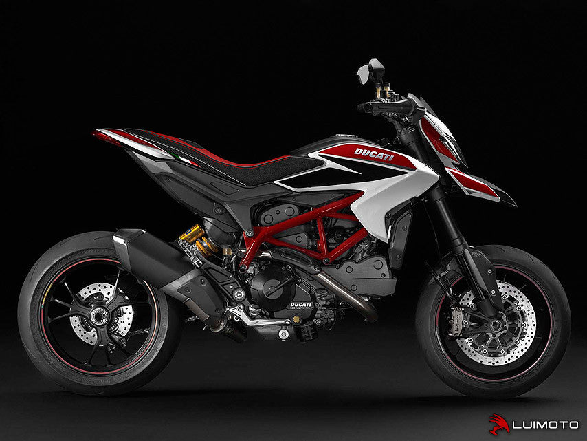 LUIMOTO (Team Italia) Seat Cover for the DUCATI Hypermotard / Hyperstrada 821 / 939