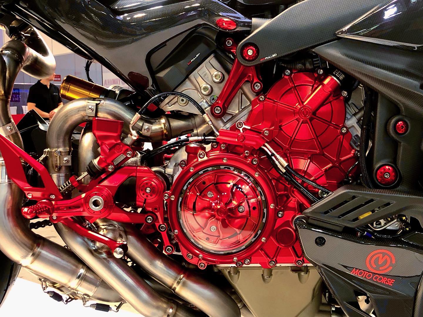 Motocorse Billet Aluminum Clutch Crankcase Cover for the Ducati Panigale V4 (2025+)