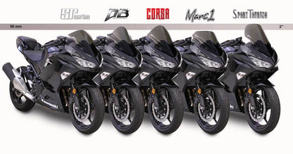 Zero Gravity Racing Windshields for the Kawasaki Ninja 400 (2018+)