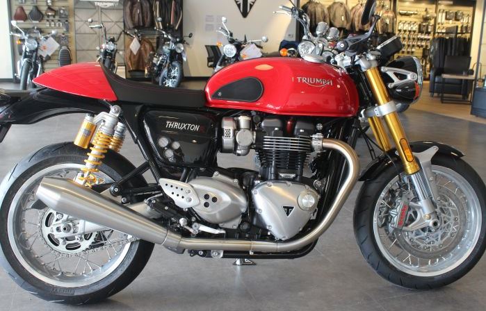TechSpec Tank Grip Pads for the Triumph Thruxton (13+)