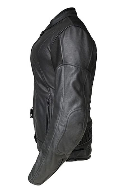 Helite XENA Women's Leather Airbag Jacket in Black