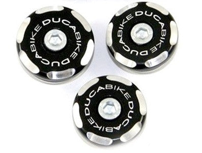 DBK Special Parts (Ducabike) Contrast Cut Frame Plug Kit for the Ducati ST2/ST3/ST4