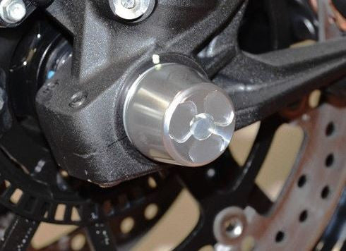 DBK Special Parts (Ducabike) Tri Blade Front Axle Slider for Ducati's with Larger Axle