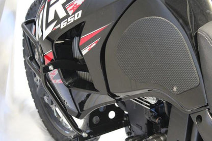 TechSpec Tank Grip Pads for the Kawasaki KLR 650 (98+) Snake Skin Grips
