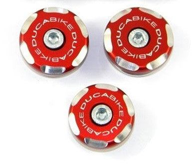 DBK Special Parts (Ducabike) Contrast Cut Frame Plug Kit for the Ducati ST2/ST3/ST4