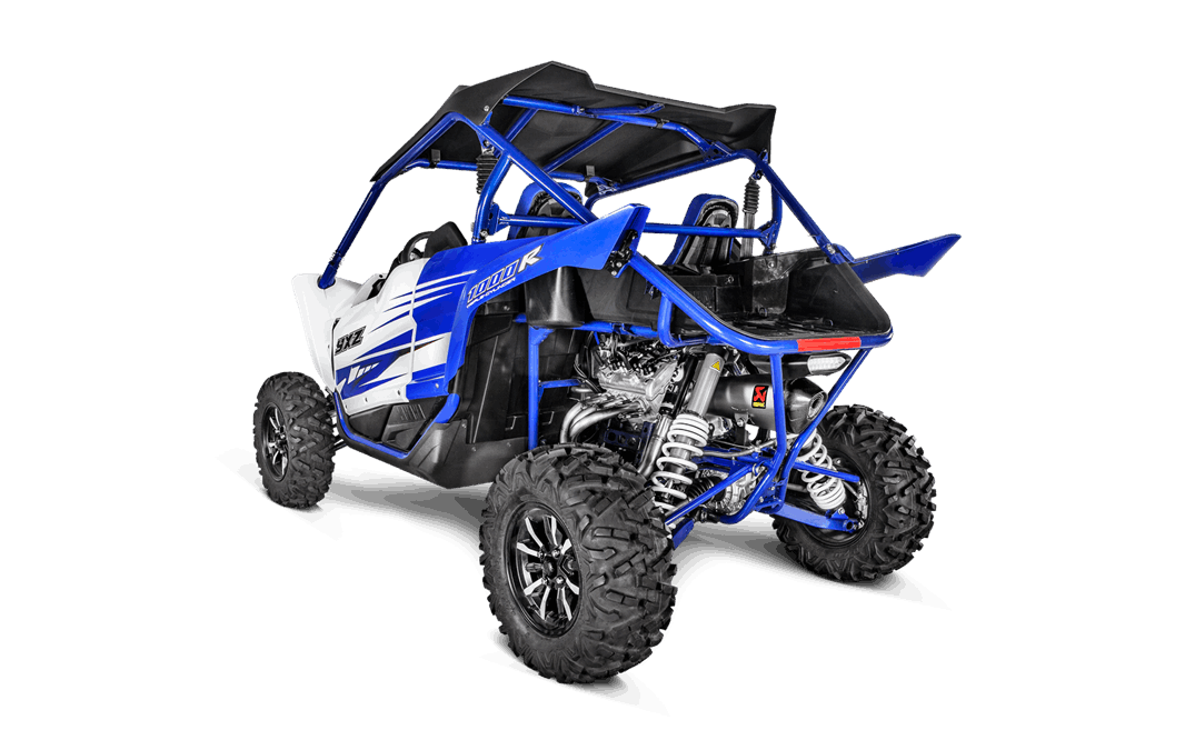 Akrapovic Evolution Full Exhaust for the Yamaha YXZ1000R Side-by-Side (No Spark Arrestor) 2016+