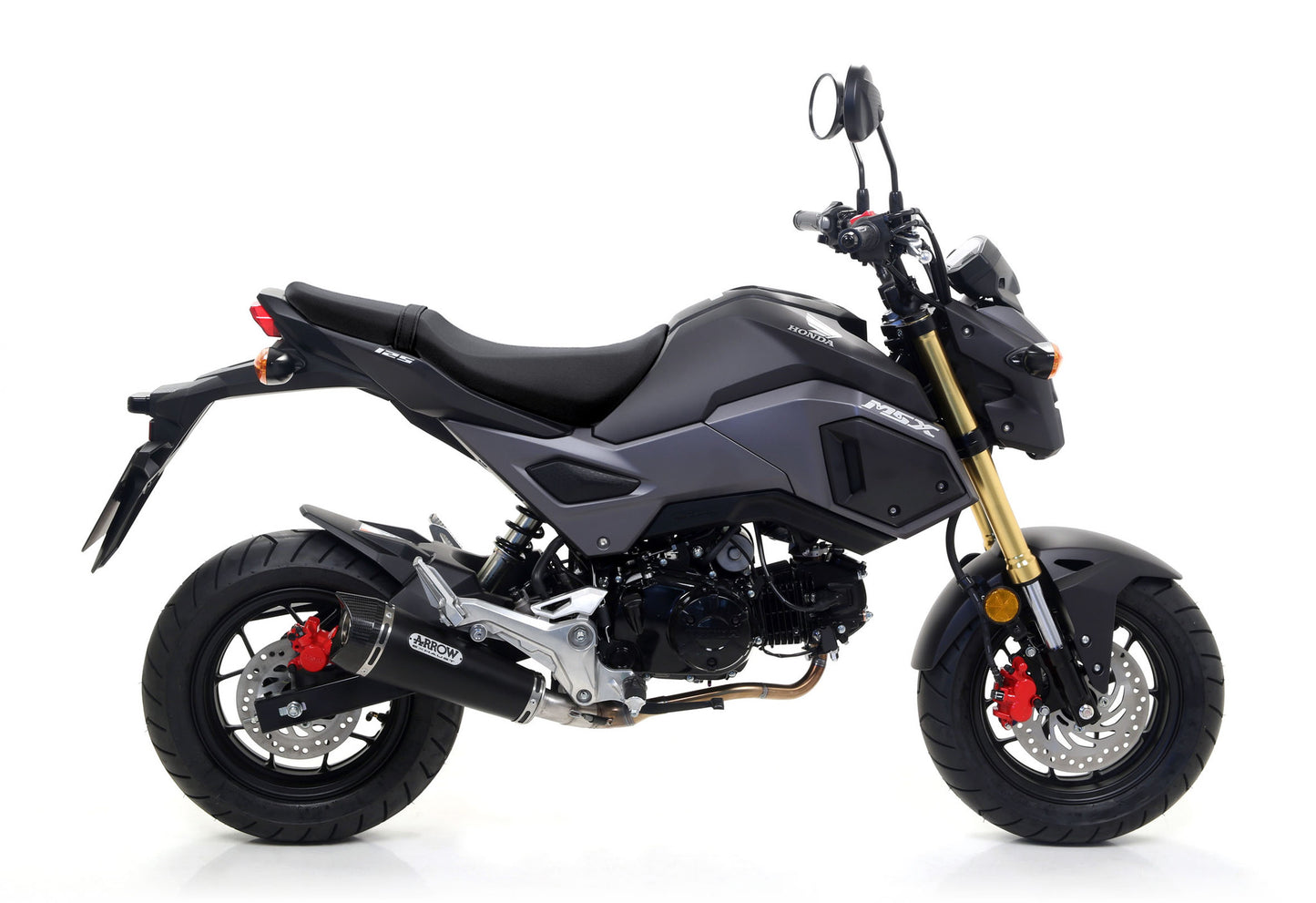 Arrow X-Kone Exhaust for 2017 (2016 my in EU) GROM 125 (MSX125)