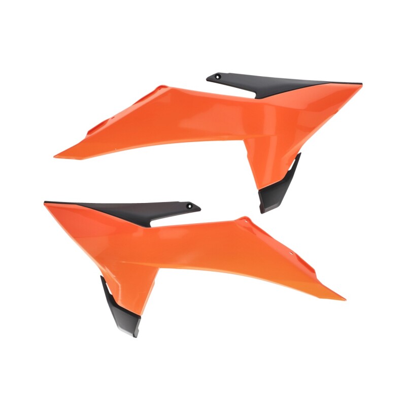 Acerbis 2025 KTM 125-450 SX/ SX-F/XC/XC-F Radiator Shroud - Orange/Black