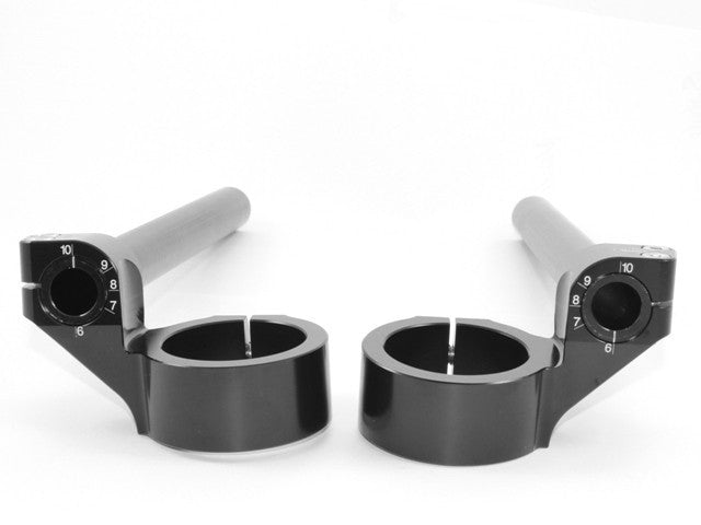 DBK Special Parts (Ducabike) Adjustable Clip-Ons - 35mm Rise