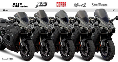 Zero Gravity Racing Windshields for the Kawasaki Ninja H2 SX (2018-21)
