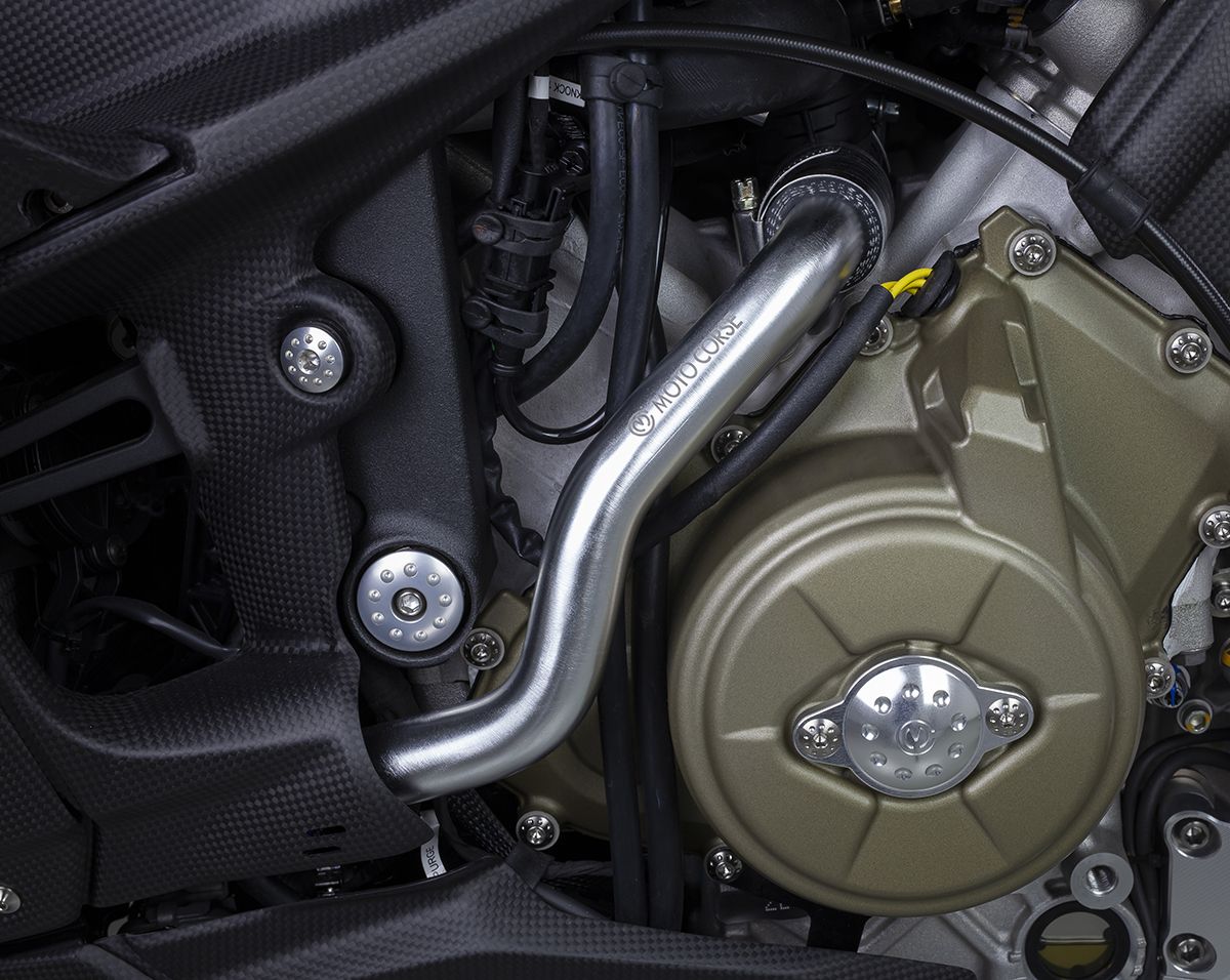 Motocorse Aluminum Radiator / Pump Connecting Pipe Kit for Ducati Panigale / Streetfighter V4 (all)
