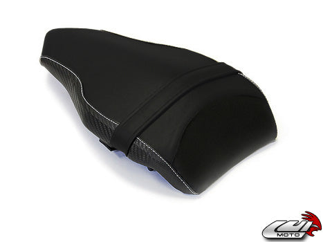 LUIMOTO Team Italia Suede Passenger Seat Cover for the DUCATI 1198 / 1098 / 848 / Evo