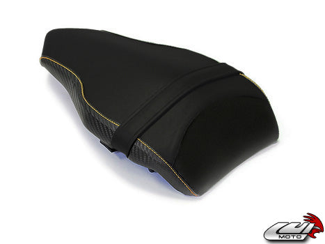 LUIMOTO Team Italia Suede Passenger Seat Cover for the DUCATI 1198 / 1098 / 848 / Evo
