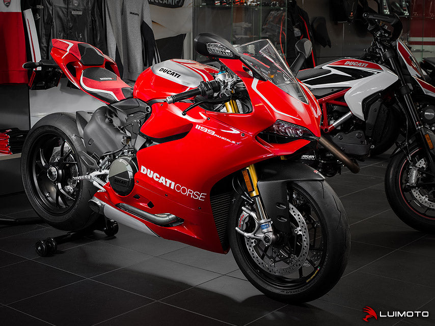 LUIMOTO R Edition Rider Seat Cover for the DUCATI 1199 PANIGALE R (13-14)