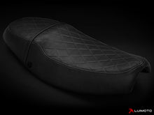 LUIMOTO ( Vintage) Rider Seat Covers for the Triumph THRUXTON (04-15)