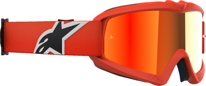 ALPINESTARS GOGGLES Youth Vision Goggle - Corp - Orange - Red Mirror Lens 5140225-480