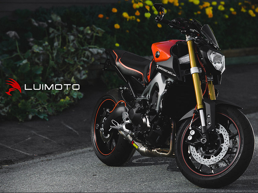 LUIMOTO (Sport) Rider Seat Covers for the YAMAHA FZ-09 MT-09 (2014+)