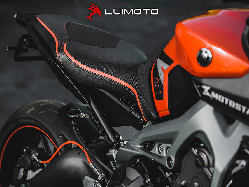 LUIMOTO (Sport) Rider Seat Covers for the YAMAHA FZ-09 MT-09 (2014+)