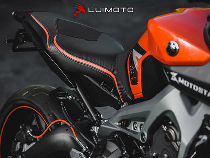LUIMOTO (Sport) Rider Seat Covers for the YAMAHA FZ-09 MT-09 (2014+)