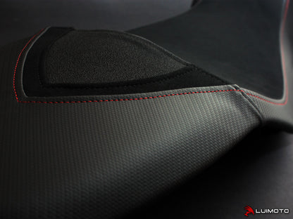 LUIMOTO (Team Italia ) Rider Seat Cover for the MV AGUSTA BRUTALE 675 800 (12-15)