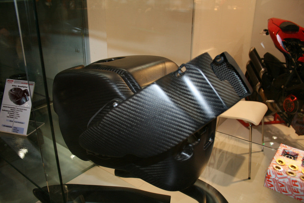 EVR Carbon Fiber Airbox and Ducts for the Ducati Streetfighter