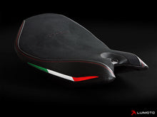 LUIMOTO Team Italia Rider Seat Cover for the DUCATI 899 PANIGALE