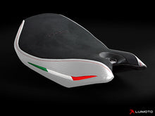LUIMOTO Team Italia Rider Seat Cover for the DUCATI 899 PANIGALE