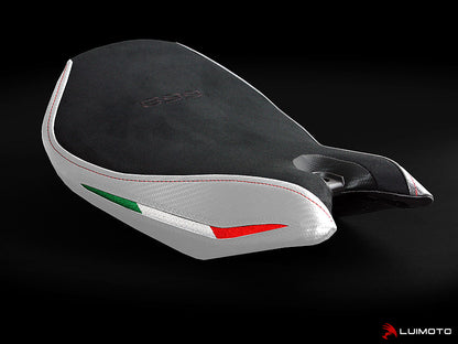 LUIMOTO Team Italia Rider Seat Cover for the DUCATI 899 PANIGALE