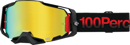 100% Armega Goggle - Lightspeed - HiPER Silver Flash Lens 50003-00014