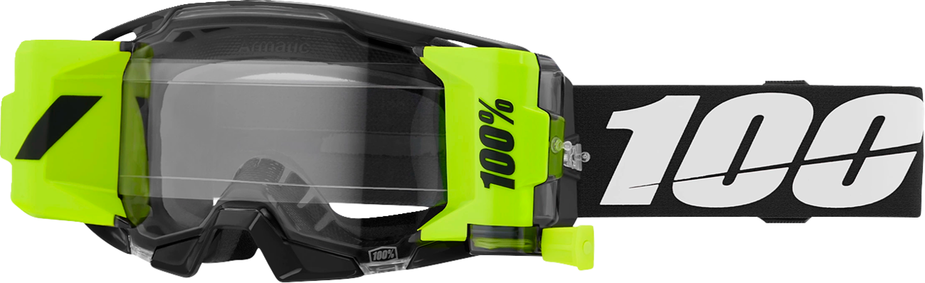 100% ARmatic Forecast Goggle - Roll-Off - Black - Clear Lens 50061-00001