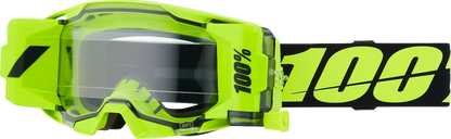 100% ARmatic Forecast Goggle - Roll-Off - Yellow - Clear Lens 50061-00002