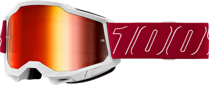 100% Accuri 2 Goggle - Redline - Red Mirror Lens 50014-00051